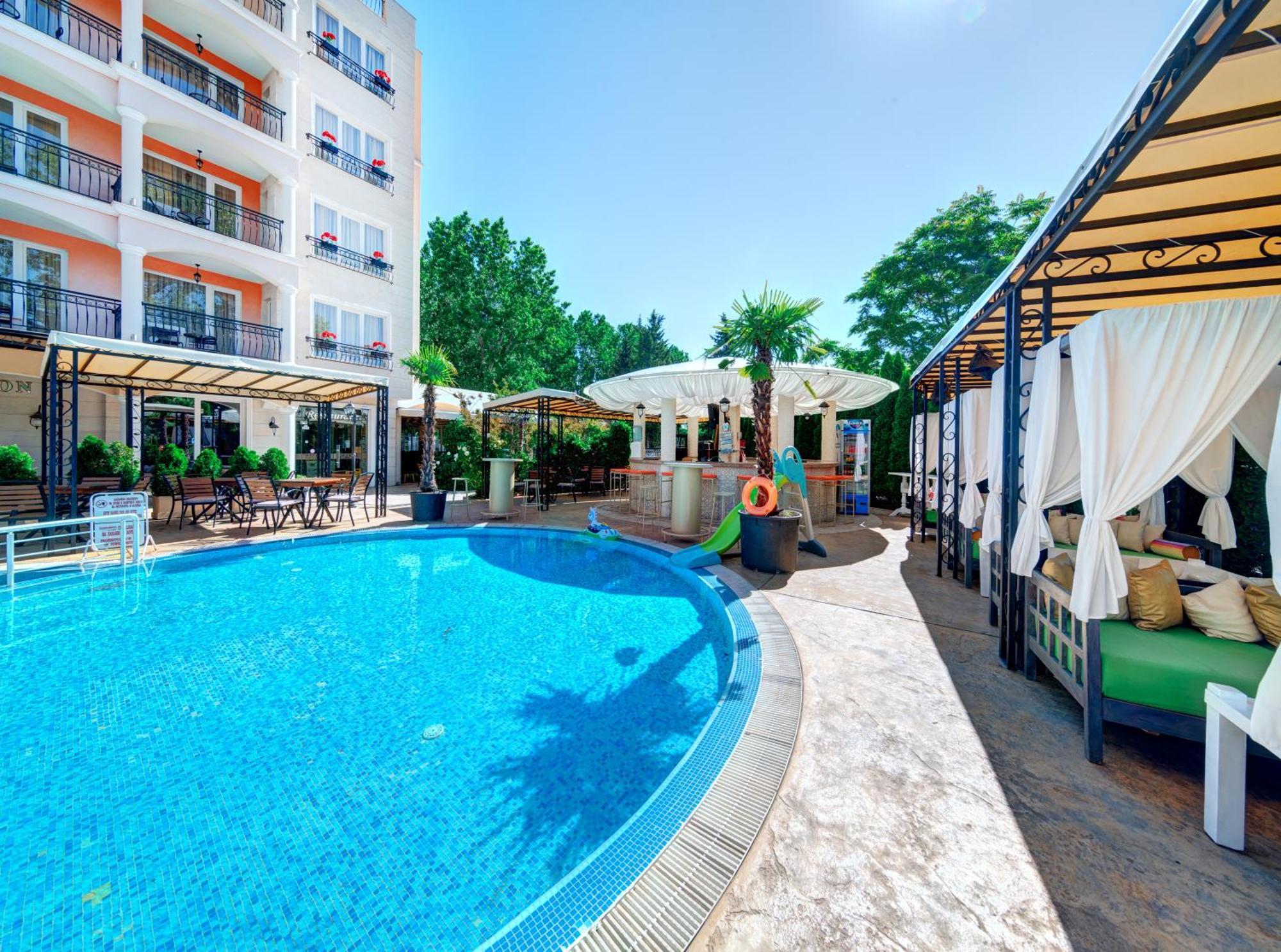 Avenue Deluxe Hotel Sunny Beach Esterno foto